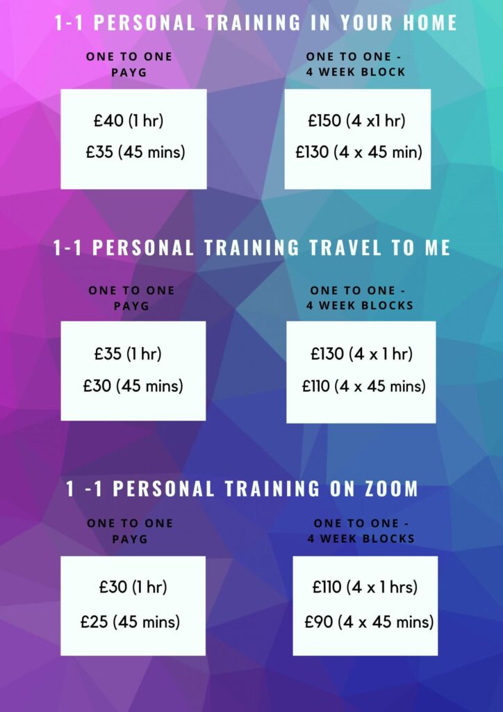 Personal Training packages